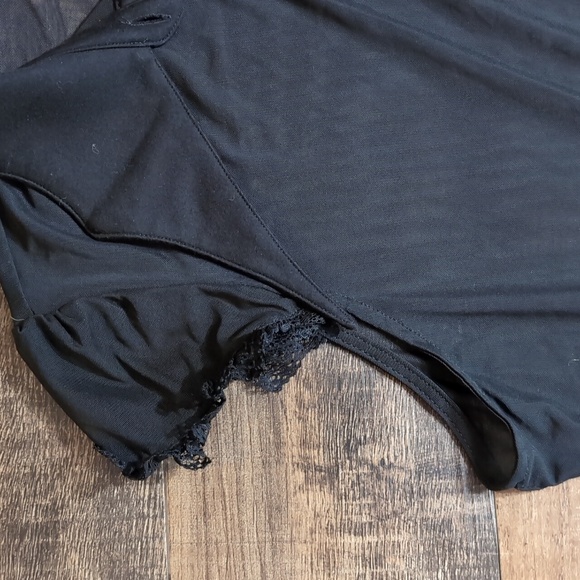 Killstar Eve's Hollow Mesh See Thru Dress Size 4XL (20-22) In Black Goth Rave - Picture 3 of 12